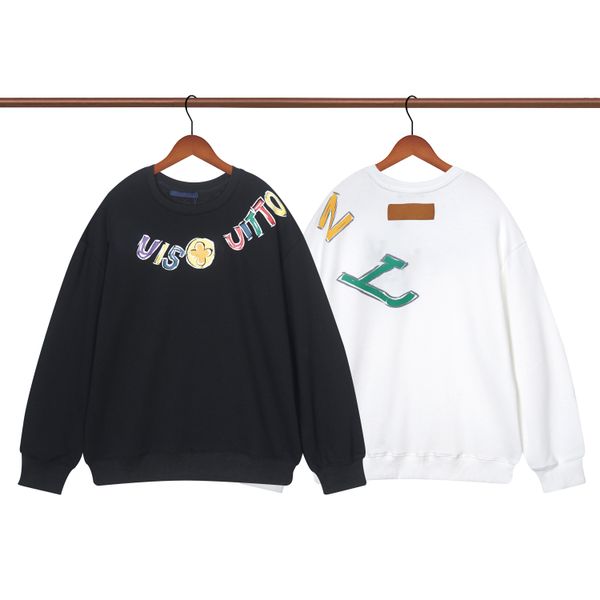 2022 autumn and winter new designer men's women hoodies sweatshirts couple simple steel printed letters logo casual loose hooded fleece, Black
2022 autumn and winter new designer men's women hoodies sweatshirts couple simple steel printed letters logo casual loose hooded fleece, Black