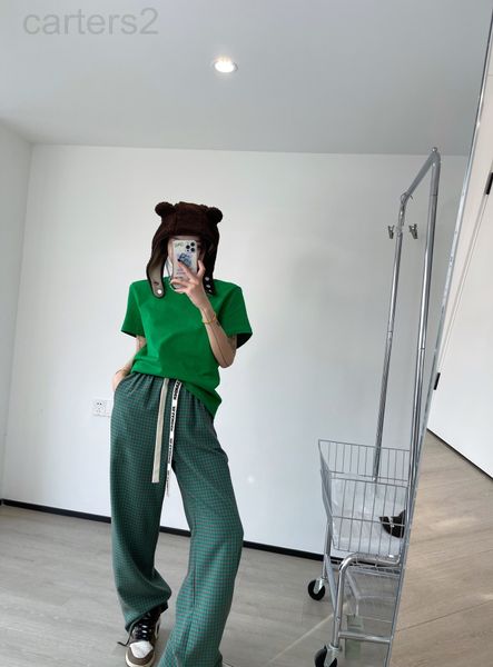 women's jeans designer 22 spring and summer new niche design letter printing fashionable webbing elastic waist plaid straight tube casu, Blue
women's jeans designer 22 spring and summer new niche design letter printing fashionable webbing elastic waist plaid straight tube casu, Blue