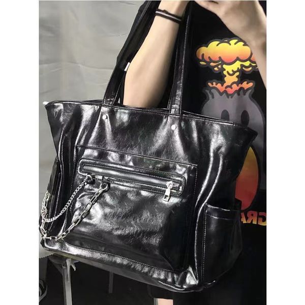 fashion bag black chain design leisure large capacity oblique women shoulder bags handbag
fashion bag black chain design leisure large capacity oblique women shoulder bags handbag