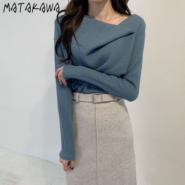 oneshoulder longsleeved women knit sweater autumn slim bottoming shirt fashion pullovers 210506, White;black
oneshoulder longsleeved women knit sweater autumn slim bottoming shirt fashion pullovers 210506, White;black