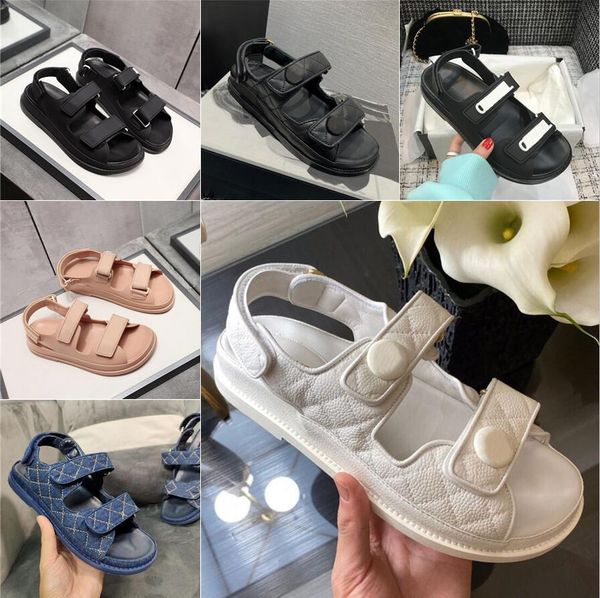 2022 designer women sandals crystal calf leather casual shoes womens slides quilted platform summer beach slipper size 35-40 with box, Black
2022 designer women sandals crystal calf leather casual shoes womens slides quilted platform summer beach slipper size 35-40 with box, Black