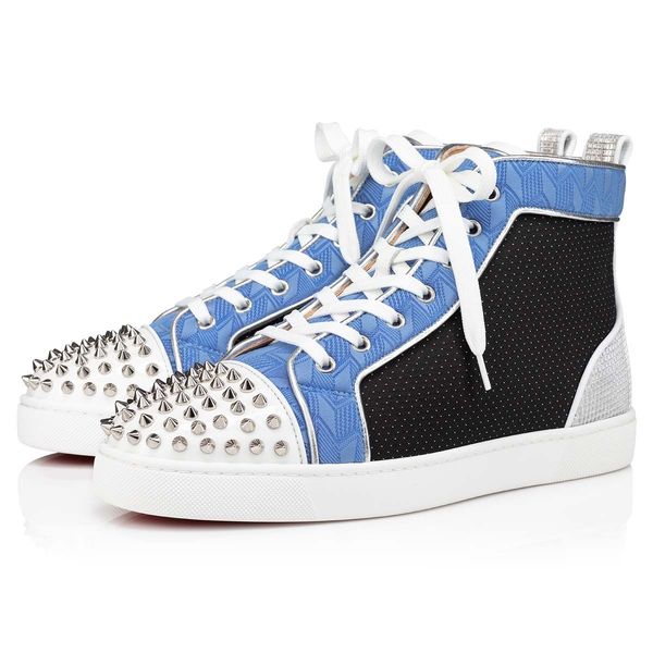 mens casual shoes red bottoms sneaker shoes spikes high lace up trainers spiked orlato flat platform trainer black sneakers size 35-47 box 
mens casual shoes red bottoms sneaker shoes spikes high lace up trainers spiked orlato flat platform trainer black sneakers size 35-47 box