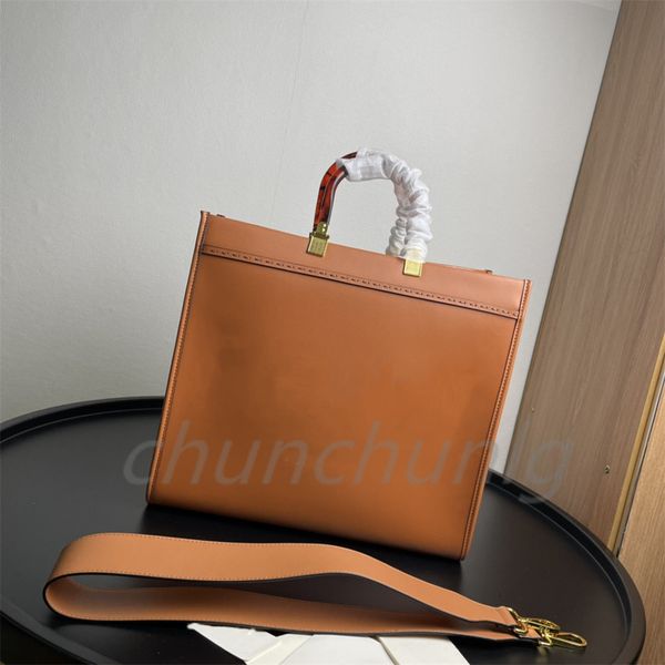 designer bag handbag sunshine leather medium handbag letter printing fashion shopping bag 
designer bag handbag sunshine leather medium handbag letter printing fashion shopping bag