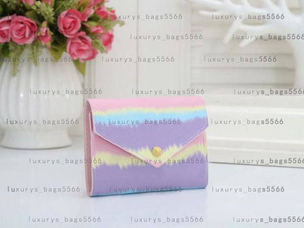 High Quality Luxurys Designers Wallets Purse Bag Fashion Short Victorine Wallet Embossed Monograms Classic Card Holder Zippy, 1-flower pink
High Quality Luxurys Designers Wallets Purse Bag Fashion Short Victorine Wallet Embossed Monograms Classic Card Holder Zippy, 1-flower pink