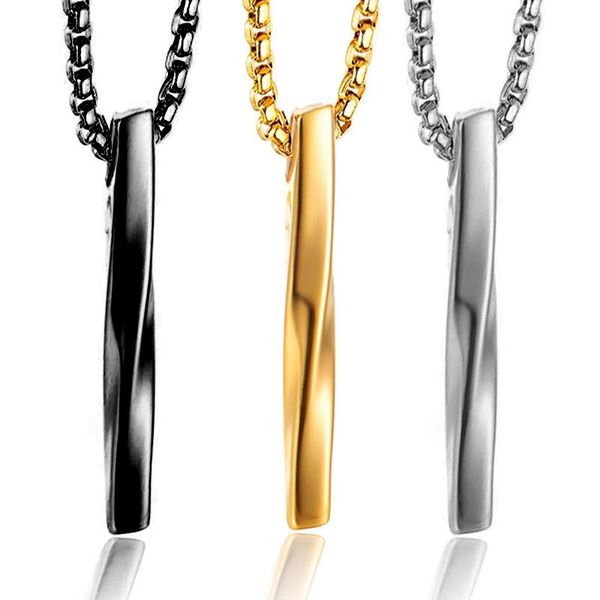 pendant necklaces geometric long twist-shaped necklace man women fashion metal accessories party jewelry wholesale goods, Silver
pendant necklaces geometric long twist-shaped necklace man women fashion metal accessories party jewelry wholesale goods, Silver