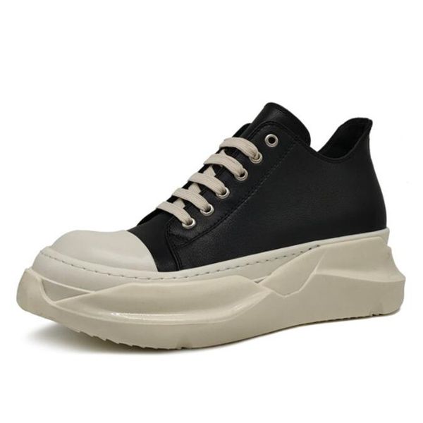 men breathable thick bottom boots fashion male luxury trainers ankle boots man lace up casual sneakers brand high-flat shoes, Black
men breathable thick bottom boots fashion male luxury trainers ankle boots man lace up casual sneakers brand high-flat shoes, Black