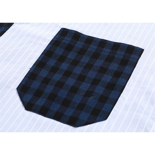 women blue striped plaid split big size blouse new lapel long sleeve loose fit shirt fashion spring autumn t200502, White
women blue striped plaid split big size blouse new lapel long sleeve loose fit shirt fashion spring autumn t200502, White