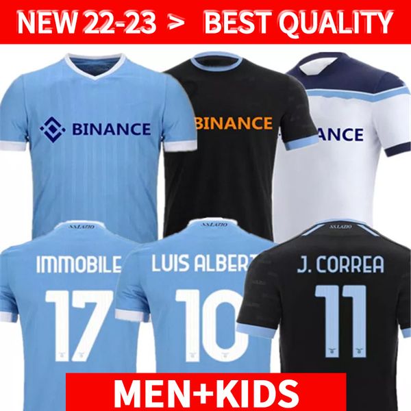 21 22 lazio soccer jersey 2021 2022 lazio anni football shirt luis alberto immobile sergej men kids kits maillot maglia da calcio, Black;yellow
21 22 lazio soccer jersey 2021 2022 lazio anni football shirt luis alberto immobile sergej men kids kits maillot maglia da calcio, Black;yellow
