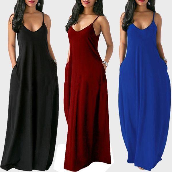 women summer plus size maxi dresses solid stripes dress casual female loose sleeveless tie dye beach party dress 2021 new, Black;gray
women summer plus size maxi dresses solid stripes dress casual female loose sleeveless tie dye beach party dress 2021 new, Black;gray