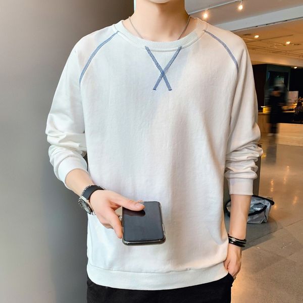sweatshirt for men casual korean fashion clothing men autumn casual hoodie no hood streetwear slim fit sweatshirt 220816, Black
sweatshirt for men casual korean fashion clothing men autumn casual hoodie no hood streetwear slim fit sweatshirt 220816, Black