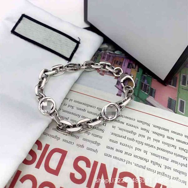 2023 designer new fashion jewelry gujia 925 double hollow out interlocking bracelet fashion simple personality trendy men and women with the, Black
2023 designer new fashion jewelry gujia 925 double hollow out interlocking bracelet fashion simple personality trendy men and women with the, Black