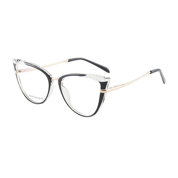 fashion sunglasses frames cat eye glasses frame for women tr90 blue light optical decorative leopard metal eyewear transparentfashion, Black
fashion sunglasses frames cat eye glasses frame for women tr90 blue light optical decorative leopard metal eyewear transparentfashion, Black