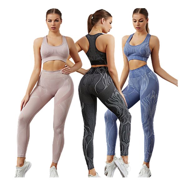 yoga fitness tracksuits for womens gym seamless sleeveless vest bra and high waist jogging leggings sports 2 piece sets tz2126, Gray
yoga fitness tracksuits for womens gym seamless sleeveless vest bra and high waist jogging leggings sports 2 piece sets tz2126, Gray