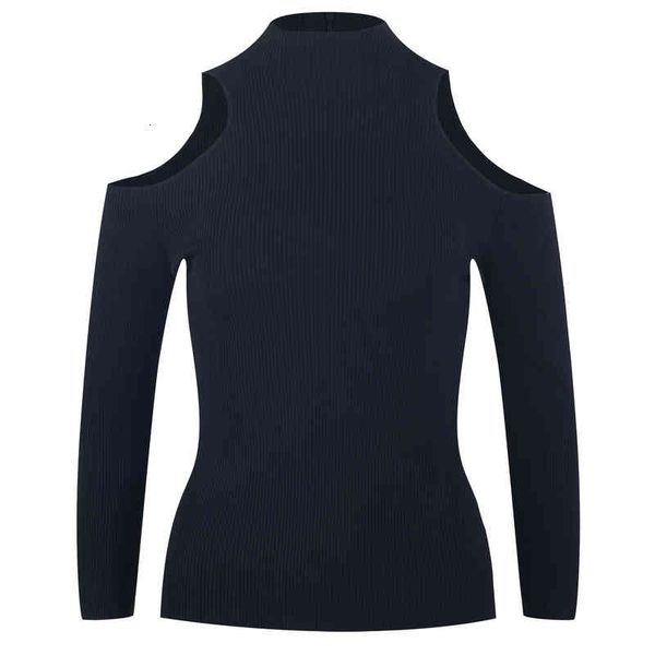 women's knits tees off shoulder zipper long sleeve black sweater slim simple autumn and winter tqn7, White
women's knits tees off shoulder zipper long sleeve black sweater slim simple autumn and winter tqn7, White