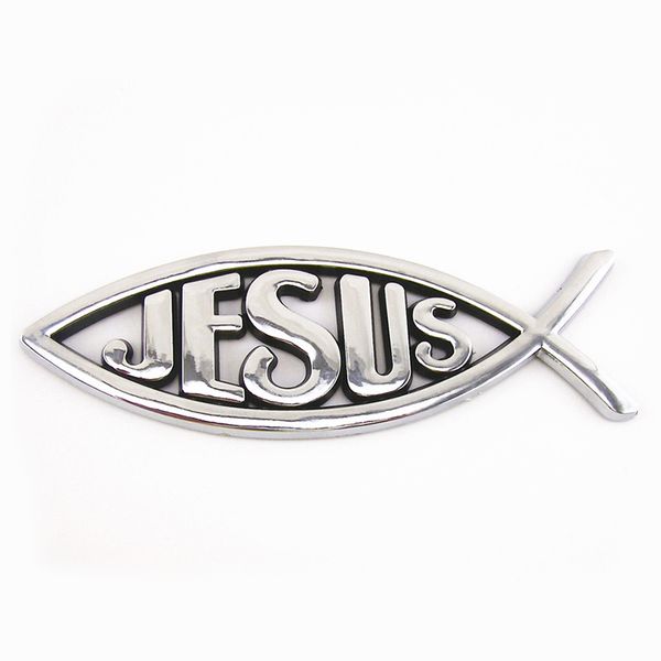 3d silver / red / gold / blue jesus fish emblems christian symbol car sticker
3d silver / red / gold / blue jesus fish emblems christian symbol car sticker
