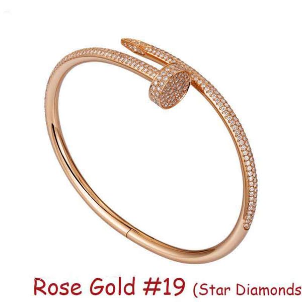 fashion classic bangle nail bracelet designer bracelets luxury jewelry 3 color for women bangle titanium steel alloy gold-plated craft never, Black
fashion classic bangle nail bracelet designer bracelets luxury jewelry 3 color for women bangle titanium steel alloy gold-plated craft never, Black