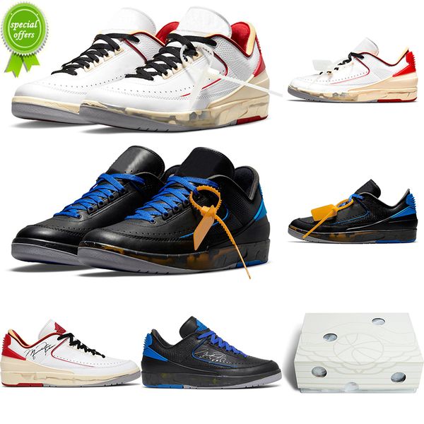 jumpman 2 ow shoes for men women 2s black varsity royal white red mens trainers sports sneakers size 36-466
jumpman 2 ow shoes for men women 2s black varsity royal white red mens trainers sports sneakers size 36-466