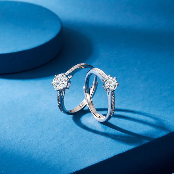 moissanite ring women's sterling silver s925 open 1 karat classic six-claw diamond ring valentine's day gifts for girlfriend, Golden;silver
moissanite ring women's sterling silver s925 open 1 karat classic six-claw diamond ring valentine's day gifts for girlfriend, Golden;silver