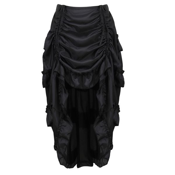 steampunk women skirts gothic irregular shirring pleated party maxi long skirt high low costumes punk corset plus size red 220701, Black
steampunk women skirts gothic irregular shirring pleated party maxi long skirt high low costumes punk corset plus size red 220701, Black