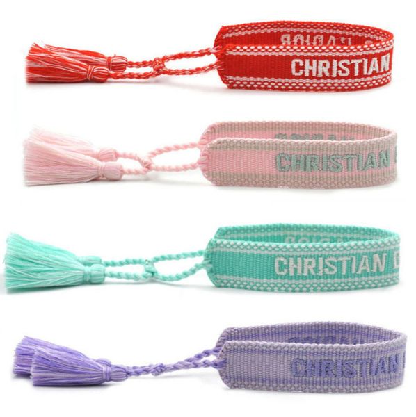 brand fashion classic embroidery bracelets luxury women men bangles friendship charm bracelet woven adjustable tassel vintage couple braided, Golden;silver
brand fashion classic embroidery bracelets luxury women men bangles friendship charm bracelet woven adjustable tassel vintage couple braided, Golden;silver