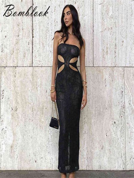 bomblook summer new arrival solid color wrap chest sleeveless embroidery mesh hollow dark pattern long dress women evening y220401, Black;gray
bomblook summer new arrival solid color wrap chest sleeveless embroidery mesh hollow dark pattern long dress women evening y220401, Black;gray