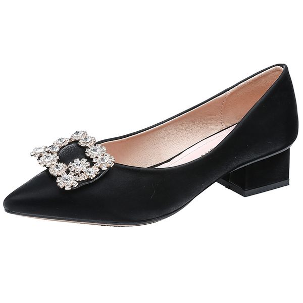 dress shoes big size single with sharp toe and shallow mouth buckle ladies high heels women woman pumps, Black
dress shoes big size single with sharp toe and shallow mouth buckle ladies high heels women woman pumps, Black