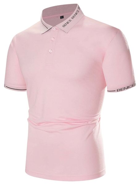 men letter graphic polo shirt j6mm#, White;black
men letter graphic polo shirt j6mm#, White;black