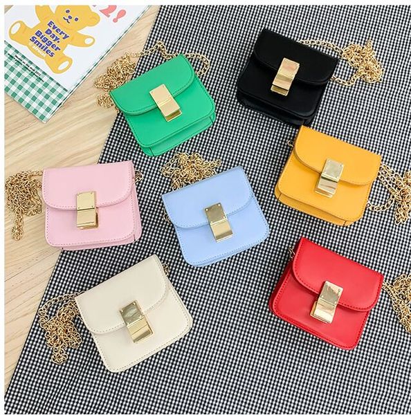 pu leather children handbag small square shoulder bags solid color baby girls flap crossbody bag kids mini coin purse, Black
pu leather children handbag small square shoulder bags solid color baby girls flap crossbody bag kids mini coin purse, Black