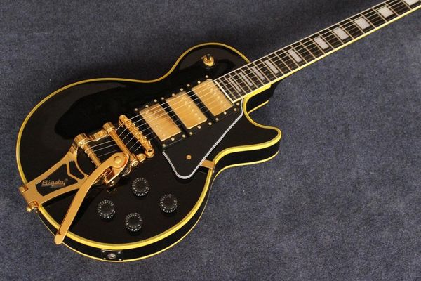 custom shop jazz electric guitar. black guitarra.3 pickups and gold hardware gitaar.support customization
custom shop jazz electric guitar. black guitarra.3 pickups and gold hardware gitaar.support customization