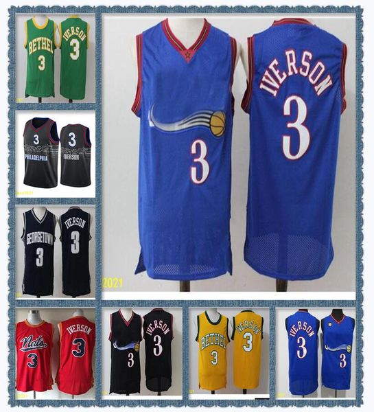 intage mens 3 allen retro classic basketball jerseys stitched iverson 10 year anniversary jersey ncaa georgetown hoyas college, Blue;black
intage mens 3 allen retro classic basketball jerseys stitched iverson 10 year anniversary jersey ncaa georgetown hoyas college, Blue;black