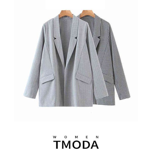 suit tmoda1057 vintage women plaid basic jacket fashion elegant ladies long sle, White;black
suit tmoda1057 vintage women plaid basic jacket fashion elegant ladies long sle, White;black