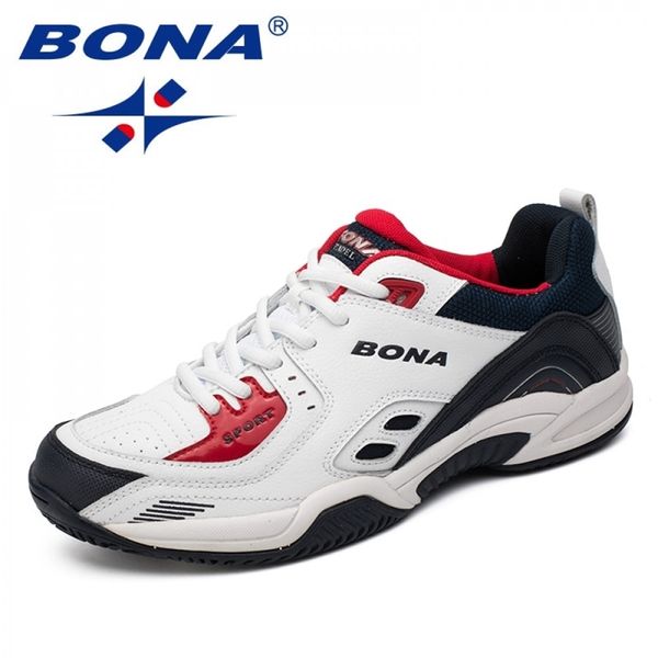 bona style men tennis shoes outdoor jogging sneakers lace up athletic comfortable light soft 220812, Black 
bona style men tennis shoes outdoor jogging sneakers lace up athletic comfortable light soft 220812, Black