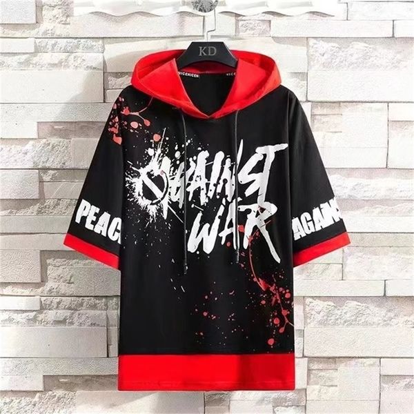 men sweatshirts korean fashion falf hooded pullovers harajuku streetwear hoodies casual clothing hoodie 220813, Black
men sweatshirts korean fashion falf hooded pullovers harajuku streetwear hoodies casual clothing hoodie 220813, Black