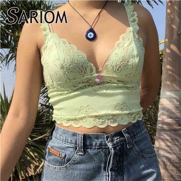 sweet green butterfly lace cami women v-neck 2000s aesthetic y2k corset crop shirt sleeveless mesh small vest 210325, White
sweet green butterfly lace cami women v-neck 2000s aesthetic y2k corset crop shirt sleeveless mesh small vest 210325, White