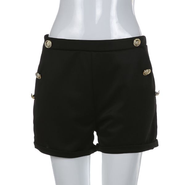 women's shorts high waisted for women streetwear summer casual short pants plus size zipper elastic band lady ap8, White;black
women's shorts high waisted for women streetwear summer casual short pants plus size zipper elastic band lady ap8, White;black
