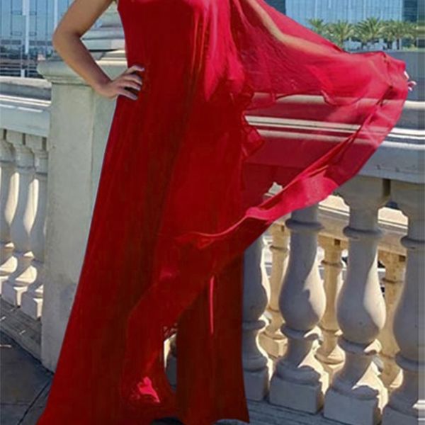 celmia summer party jumpsuit women elegant chiffon covering casual wide leg rompers fashion one shoulder sleeveless overalls 220713, Black;white
celmia summer party jumpsuit women elegant chiffon covering casual wide leg rompers fashion one shoulder sleeveless overalls 220713, Black;white