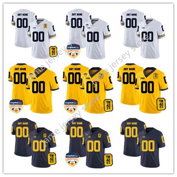 xflsp college 2022 playoff college michigan wolverines football jersey 10 tom brady 2 woodson 12 mcnamara 97 aidan hutchinson 5 sainristil 3, Black
xflsp college 2022 playoff college michigan wolverines football jersey 10 tom brady 2 woodson 12 mcnamara 97 aidan hutchinson 5 sainristil 3, Black