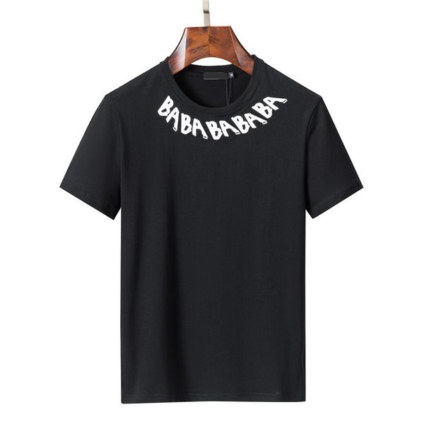 mens designer t shirt casual man womens tees round neck short sleeve neck letter wrap print luxury fashion clothes, White;black
mens designer t shirt casual man womens tees round neck short sleeve neck letter wrap print luxury fashion clothes, White;black