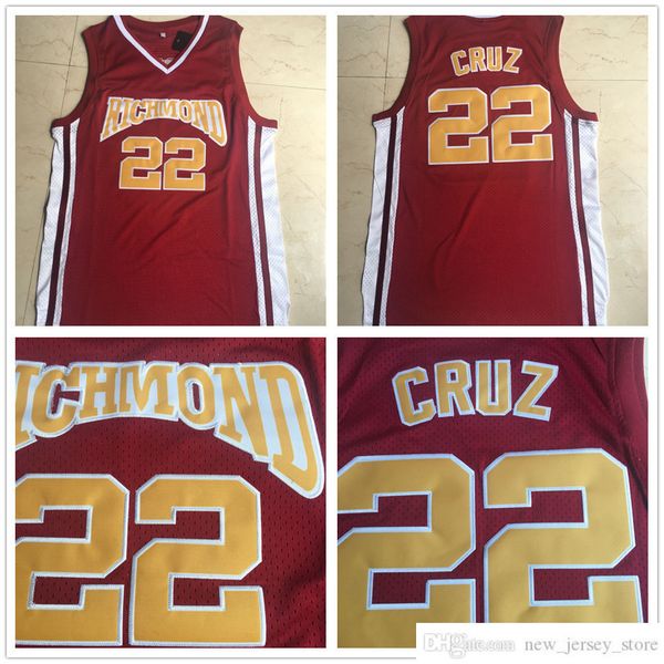 stitched ncaa mens timo cruz college basketball jerseys 22 richmond high coach carter movie stitched red jersey shirts size s-2xl, Black
stitched ncaa mens timo cruz college basketball jerseys 22 richmond high coach carter movie stitched red jersey shirts size s-2xl, Black