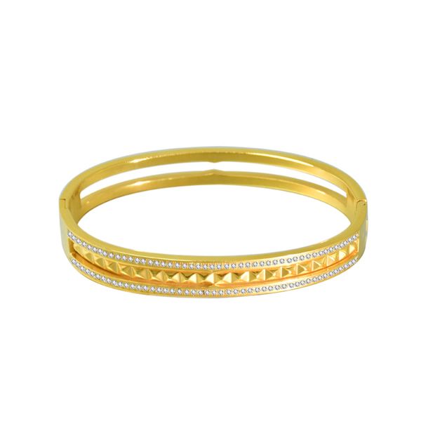 bangles for women double pyramid diamond hollow out bracelet customized indian gold cuff african jewelry dubai accessory wedding holiday par, Black
bangles for women double pyramid diamond hollow out bracelet customized indian gold cuff african jewelry dubai accessory wedding holiday par, Black