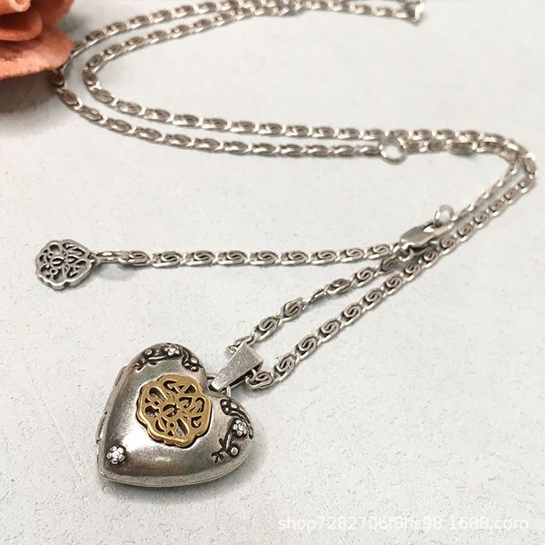 new designed crown skull love hearts box can be opened pendant women's necklace tassel large ladies earrings designer jewelry, Silver
new designed crown skull love hearts box can be opened pendant women's necklace tassel large ladies earrings designer jewelry, Silver