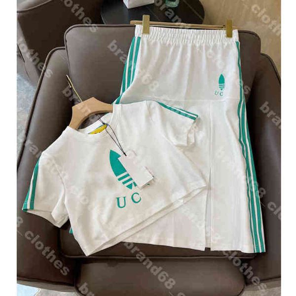 designer women dress set sports tracksuits short sleeve skirts two piece white slim fit print dresses sets cotton clover brand logo clothes, Gray
designer women dress set sports tracksuits short sleeve skirts two piece white slim fit print dresses sets cotton clover brand logo clothes, Gray