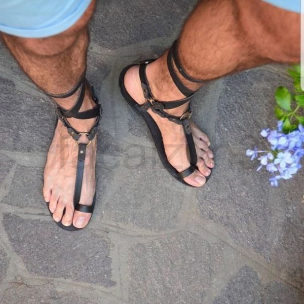 sandals designer men summer sandals casual beach flip flops, Black