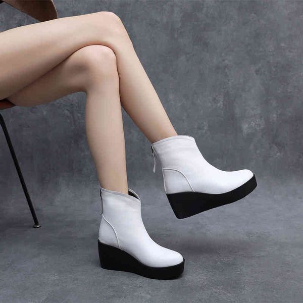 slippers autumn and winter slope heel short boots leather single thick soled waterproof platform large 42 women's plush uqaa, Black
slippers autumn and winter slope heel short boots leather single thick soled waterproof platform large 42 women's plush uqaa, Black