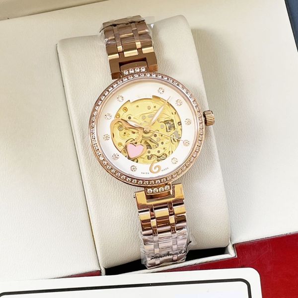fashion mechanical women's watch 32mm ceramic steel chain sapphire mirror stainless steel case sports waterproof diamond watches 2022, Slivery;brown
fashion mechanical women's watch 32mm ceramic steel chain sapphire mirror stainless steel case sports waterproof diamond watches 2022, Slivery;brown
