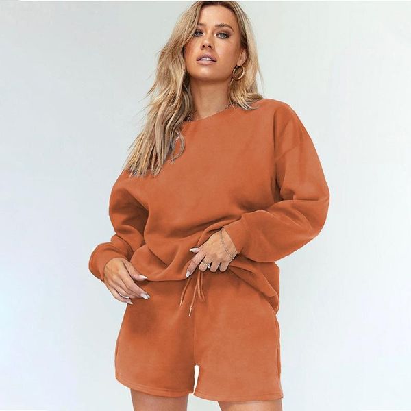 women's sets tracksuits women autumn short elegant loose hoodies solid casual long sleelves pockets shorts suits matching sets, Gray
women's sets tracksuits women autumn short elegant loose hoodies solid casual long sleelves pockets shorts suits matching sets, Gray