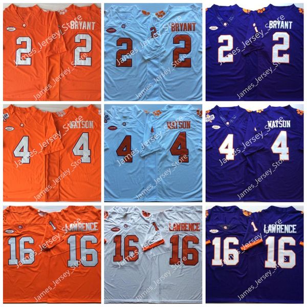 4 deshaun watson jersey 16 trevor lawrence jersey 2 kelly bryant jerseys 2022 ncaa clemson tigers stitched college football wear footballjer, Black
4 deshaun watson jersey 16 trevor lawrence jersey 2 kelly bryant jerseys 2022 ncaa clemson tigers stitched college football wear footballjer, Black