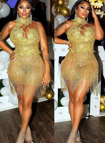 2022 plus size arabic aso ebi gold luxurious lace prom dresses beading short evening formal party second reception birthday engagement gowns, Black
2022 plus size arabic aso ebi gold luxurious lace prom dresses beading short evening formal party second reception birthday engagement gowns, Black