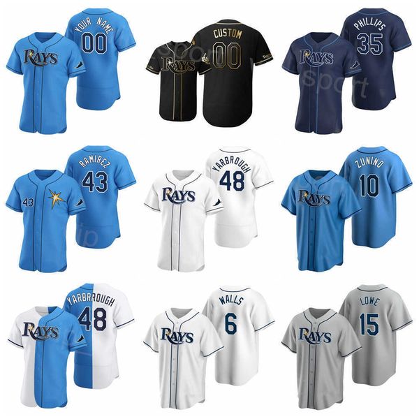 2022 baseball 48 ryan yarbrough jersey 26 ji-man choi 6 taylor walls 15 josh lowe 95 tristan gray 65 esteban quiroz 10 mike zunino all stitc, Blue;black
2022 baseball 48 ryan yarbrough jersey 26 ji-man choi 6 taylor walls 15 josh lowe 95 tristan gray 65 esteban quiroz 10 mike zunino all stitc, Blue;black