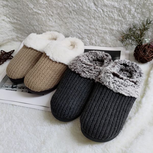 sell like cakes slippers fluffy fuzzy knit slippers indoor winter warm home shoes, Black
sell like cakes slippers fluffy fuzzy knit slippers indoor winter warm home shoes, Black